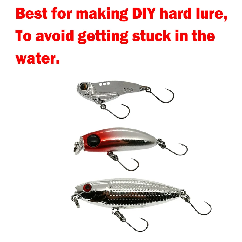 OUTKIT 낚시 루어 예비 후크, 단일 물고기 루어  - Fishing Hook Offset 리뷰 및 가격